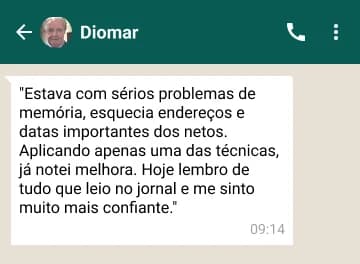 Depoimento de aluno do Ultra Inteligência